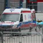 27.03.2021 Kielce. Szpital tymczasowy / Wiktor Taszłow / Radio Kielce