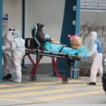 27.03.2021 Kielce. Szpital tymczasowy / Wiktor Taszłow / Radio Kielce