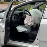 03.01.2022. Kielce. Ulica Krakowska. Wypadek / Wiktor Taszłow / Radio Kielce