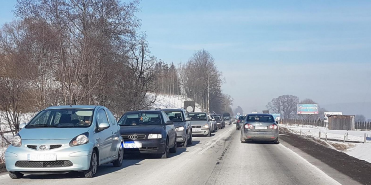 Zakopianka, korki / Radio Kraków