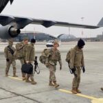 USA - Polska. Transport żołnierzy 82 Dywizji Powietrznodesantowej do Polski / MON