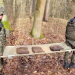 7.02.2022. Las motkowicki. Niebezpieczne znalezisko z czasów II wojny światowej / 31 Patrol Saperski CPdMZ