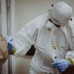 21.02.2022. Zgórsko koło Kielc. Badanie podopiecznych DPS-u / DWOT