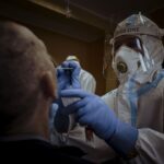 21.02.2022. Zgórsko koło Kielc. Badanie podopiecznych DPS-u / DWOT