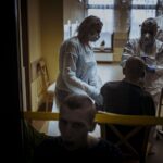 21.02.2022. Zgórsko koło Kielc. Badanie podopiecznych DPS-u / DWOT