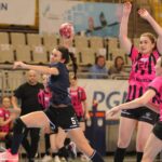 03.02.2022. Koszalin. Mecz ekstraklasy piłkarek ręcznych: Młyny Stoisław Koszalin - Suzuki Korona Handball Kielce / Piotr Kowala / PAP
