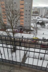 02.02.2022. Kielce. Tragedia przy ul. Chrobrego / słuchacz Radia Kielce