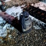 05.02.2022. Bodzentyn. Pożar garażu / Ochotnicza Straż Pożarna w Bodzentynie/Facebook