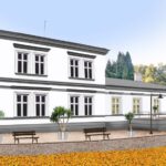 01.02.2022. Chocimów. Wizualizacja dworu / Lech Łodej/Facebook