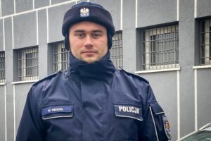 sierż. szt. Mateusz Hendel / świętokrzyska policja