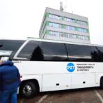 04.02.2022. Opatów. Nowy autokar marki Otokar Ulyso T / Starostwo Powiatowe w Opatowie