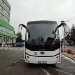 04.02.2022. Opatów. Nowy autokar marki Otokar Ulyso T / Starostwo Powiatowe w Opatowie