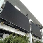 07.02.2022. Kielce Parking Centrum - telebimy / Wiktor Taszłow / Radio Kielce