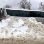Zakopane. Zaspy śnieżne / Bartłomiej Bujas / Radio Kraków