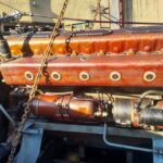 15.02.2022. Sandomierz. Przekazanie dwóch agregatów prądotwórczych ze Szpitala Specjalistycznego im. Ducha Świętego w Sandomierzu do Muzeum Wojska Polskiego w Warszawie / Starostwo Powiatowe w Sandomierzu