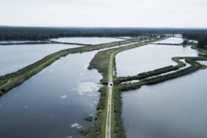 19.02.2022. Ruda Maleniecka. Stawy hodowlane / Stowarzyszenie Lokalna Grupa Działania - U ŹRÓDEŁ