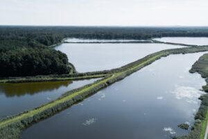 19.02.2022. Ruda Maleniecka. Stawy hodowlane / Stowarzyszenie Lokalna Grupa Działania - U ŹRÓDEŁ