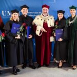 22.02.2022. Warszawa. Uniwersytet Muzyczny Fryderyka Chopina. Na zdjęciu (od lewej): dr Paulina Wycichowska, dr Monika Myśliwiec, dr Grzegorz Pańtak,