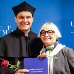 22.02.2022. Warszawa. Uniwersytet Muzyczny Fryderyka Chopina. Na zdjęciu (od lewej): dr hab. Zofia Rudnicka, dr Elżbieta Pańtak / Kielecki Teatr Tańca