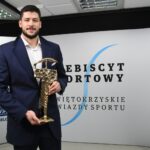 70. Plebiscyt Sportowy - Świętokrzyskie Gwiazdy Sportu 2021. Na zdjęciu: Nicolas Tournat - Łomża Vive Kielce - 2. miejsce w kategorii Sportowiec Roku / Echo Dnia