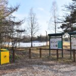 13.02.2022. Piła. Okolice zbiornika wodnego / Magdalena Galas-Klusek / Radio Kielce