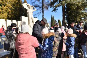 14.02.2022. Końskie. Uroczystości 80. rocznica powstania Armii Krajowej / Magdalena Galas-Klusek / Radio Kielce