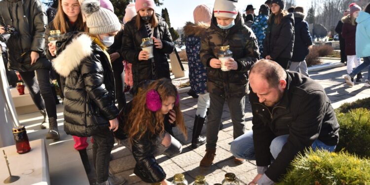 14.02.2022. Końskie. Uroczystości 80. rocznica powstania Armii Krajowej / Magdalena Galas-Klusek / Radio Kielce