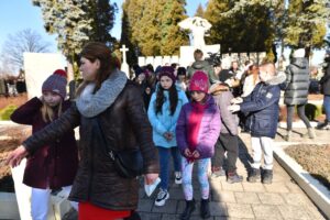 14.02.2022. Końskie. Uroczystości 80. rocznica powstania Armii Krajowej / Magdalena Galas-Klusek / Radio Kielce