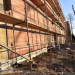 18.02.2022. Końskie. Budowa hali widowiskowej / Magdalena Galas-Klusek / Radio Kielce