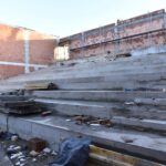 18.02.2022. Końskie. Budowa hali widowiskowej / Magdalena Galas-Klusek / Radio Kielce