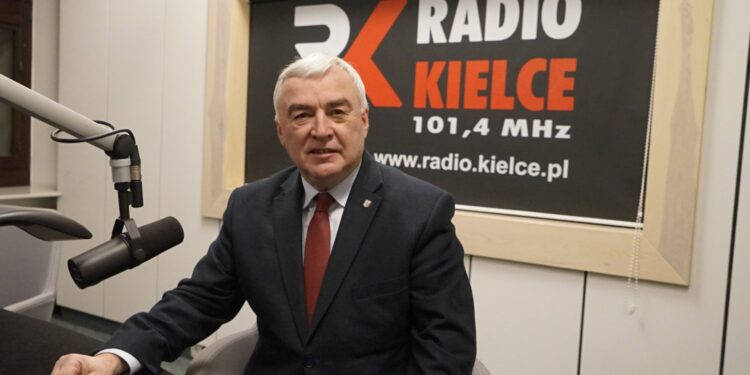 28.12.2021. Radio Kielce. Na zdjęciu: Andrzej Bętkowski - marszałek województwa świętokrzyskiego / Dionizy Krawczyński / Radio Kielce