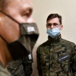 22.02.2022. Końskie. Otwarcie elektronicznej strzelnicy / ppor. Daniel Woś / ŚBOT