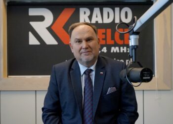 25.01.2022. Radio Kielce. Rozmowa Dnia. Na zdjęciu: Marek Kwitek - poseł PiS / Piotr Kwaśniewski / Radio Kielce