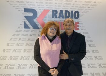 06.02.2022. Kielce. Spodziewany Gość. Na zdjęciu: Marzena i Leszek Ślusarscy / Sebastian Kalwat / Radio Kielce