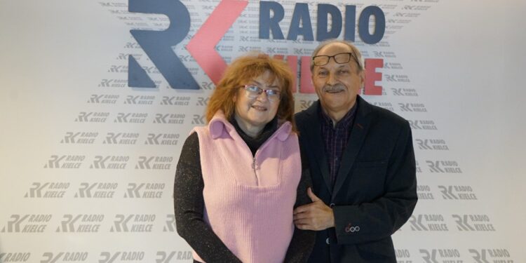 06.02.2022. Kielce. Spodziewany Gość. Na zdjęciu: Marzena i Leszek Ślusarscy / Sebastian Kalwat / Radio Kielce