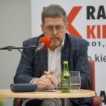 06.02.2022. Kielce. Studio Polityczne Radia Kielce. Na zdjęciu: Jarosław Karyś - przewodniczący Rady Miasta Kielce, Prawo i Sprawiedliwość / Piotr Kwaśniewski / Radio Kielce