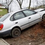 21.02.2022. Kielce. Wypadek na ulicy Szajnowicza-Iwanowa / Piotr Kwaśniewski / Radio Kielce