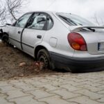 21.02.2022. Kielce. Wypadek na ulicy Szajnowicza-Iwanowa / Piotr Kwaśniewski / Radio Kielce