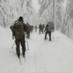 02.02.2022. Sudety. Szkolenie zimowe terytorialsów / ŚBOT