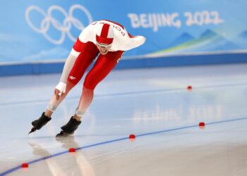 10.02.2022. Zimowe Igrzyska Olimpijskie Pekin 2022. Na zdjęciu: Magdalena Czyszczoń / ALEX PLAVEVSKI / PAP/EPA