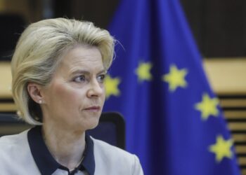 Na zdjęciu: Ursula von der Leyen / STEPHANIE LECOCQ / PAP/EPA