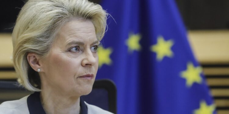 Na zdjęciu: Ursula von der Leyen / STEPHANIE LECOCQ / PAP/EPA