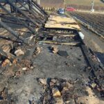 Gorzków. Spalony dom / Fundacja Dajemy Wybór