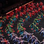 04.02.2022. Pekin. Ceremonia otwarcia Igrzysk Olimpijskich Pekin 2022 / Jerome Favre / PAP/EPA