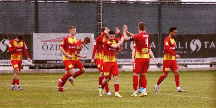 08.02.2022. Turcja, Belek. Sparing: Korona Kielce - FK Aktöbe / Korona Kielce