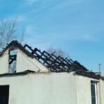 Gorzków. Spalony dom / Fundacja Dajemy Wybór