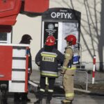 13.02.2022. Kielce. Pożar bloku przy ulicy Zagórskiej / Jarosław Kubalski / Radio Kielce