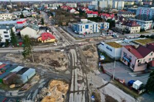 23.02.2022. Kielce. Remont ulicy Domaszowskiej / Jarosław Kubalski / Radio Kielce