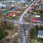 23.02.2022. Kielce. Remont ulicy Domaszowskiej / Jarosław Kubalski / Radio Kielce