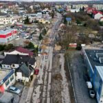 23.02.2022. Kielce. Remont ulicy Domaszowskiej / Jarosław Kubalski / Radio Kielce